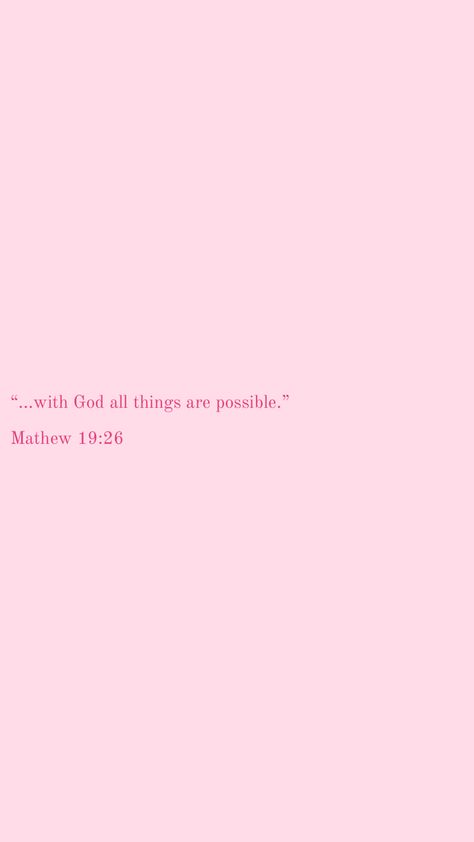 #bible #bibleverse #jesuslovesyou #yeshua #mathew #christian #pink #pinkaesthetic #wallpaper #background #lockscreen #cute #positivity #mentalhealth #happy #jesussaves Captions Pretty, Cute Positivity, Phrase Motivation, Background Lockscreen, Bible Quotes Background, Cute Bible Verses, Cute Bibles, Motivational Bible Verses