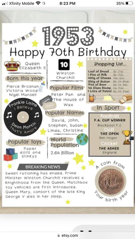 Victoria Wood, 70th Birthday Card, Happy 70 Birthday, Husband Birthday Card, Pint Of Beer, Dean Martin, Retirement Party, Retirement Parties, Birthday Cards Diy