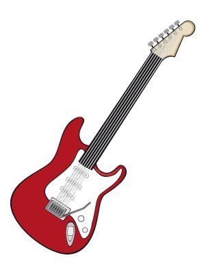 Festa Rock Roll, Electric Guitar Art, Guitar Clipart, Music Clipart, Guitar Cake, Guitar Drawing, Cute Slippers, Rock Guitar, Music Party