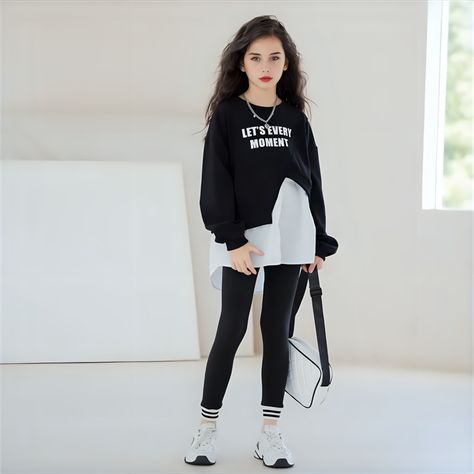 Girls Clothes Set Autumn 2024 Shirt Patchwork Sweatshirt Leggings Two Pieces Teenage Children Costumes Black Casual Kids Outfits - AliExpress 1501 Shirt Patchwork, Children Costumes, African Pattern Design, Patchwork Sweatshirt, African Pattern, Clothes Set, Girls Clothes, Black Casual, Kids Costumes