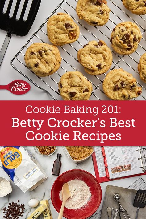 Betty Crocker Chocolate Chip Cookies, Betty Crocker Cookie Mix, Betty Crocker Cookies, Betty Crocker Cookbook, Betty Crocker Sugar Cookies, Homemade Cookie, Betty Crocker Recipes, Sugar Cookie Mix, Homemade Chocolate Chip Cookies