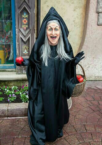 Evil Queen Old Hag Costume, Snow White Witch Costume, Evil Queen Snow White Costume, Snow White Evil Queen Costume, Evil Witch Snow White, White Witch Costume, Fantasyland Disney, Snow White Witch, Witch Nose