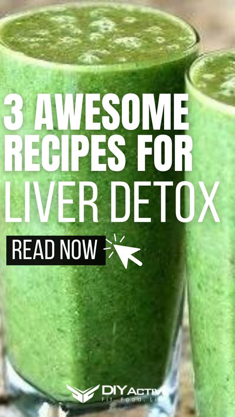 Liver detox is one of the biggest health trends these days. From improving the health of your skin to simply improving your overall health, these liver detox recipes can help you live a healthier life! Take the time to take care of your liver with these liver detox recipes! Healthy Liver Smoothie Recipes, Diy Liver Detox Recipes, Liver Detox Cleanse Recipes, Liver Cleanse 3 Day, How To Detox Your Liver, Recipes For Liver Health, Liver Cleanse Smoothie, Liver Detox Smoothie Recipes, Liver Detox Smoothie