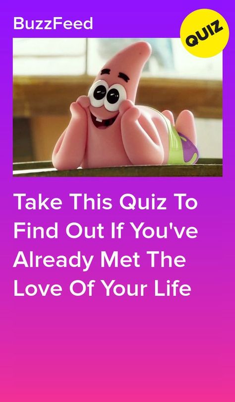 Take This Quiz To Find Out If You've Already Met The Love Of Your Life #quiz #quizzes #buzzfeed #triviaquestionsandanswers #quizzesbuzzfeed #bestfriendquiz #bffquiz I Am In Love With My Best Friend, Love Quizzes Buzzfeed, When Will I Meet My Soulmate Quiz, Am I In Love Quiz, Love Test Quiz, Soulmate Quizzes, Buzzfeed Quizzes Love, Love Quizzes, Disney Test