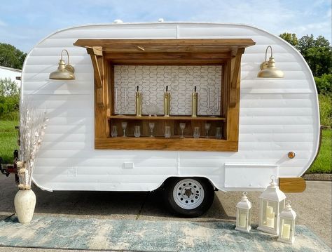 Camper Mobile Bar, Camper Bar, Mobile Bar Cart, Tap Beer, Mobile Cocktail Bar, Caravan Bar, Coffee Trailer, Beverage Station, Caravan Makeover