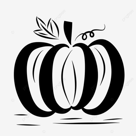 Black And White Pumpkins, Wood Lines, Green Pie, Doodling Ideas, Fake Pumpkins, Pumpkin Printable, Fall Clipart, Face Carving, Black And White Cartoon