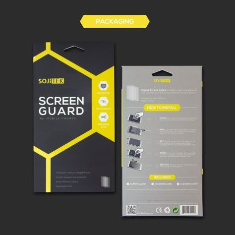 Packaging Instructions, Screen Protector Packaging, Electronic Packaging, Hang Tag Design, Socks Packaging, Blister Packaging, Travel Drawing, Cool Packaging, Id Design