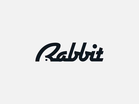 Rabbit by Helvetiphant™ on Dribbble Rabbit Branding, Logo Rabbit, Rabbit Icon, Rabbit Logo, Space Art Gallery, Bakery Branding, Design Studio Logo, Colorful Logo Design, English Worksheets For Kids