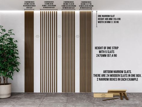 Wooden Wall Slats, Wall Slats, Furniture Overlays, Cozy Scandinavian, Faux Walls, Bamboo Panels, Wood Slat Wall, Wooden Wall Panels, Wood Cladding