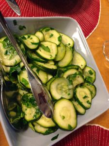 Boiled Zucchini Recipes, Vegetable Recipe, Tomato Salad Recipes, Salad With Lemon, Zucchini Salad, Italian Vegetables, Seafood Salad, Tomato Salad, Zucchini Recipes