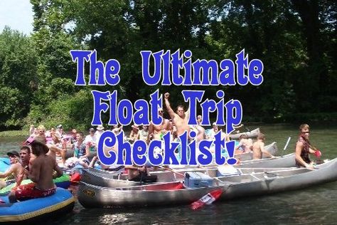 River Float Snacks, Girls River Trip, Float Trip Food, Float Trip Ideas, River Float Trip, Trip Checklist, Lake Floats, Boat Food Ideas, River Float