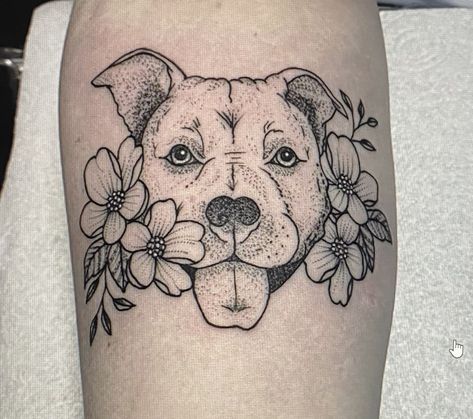 Staffie Tattoo, Staffordshire Bull Terrier Tattoo, American Staffordshire Bull Terrier, Bull Terrier Tattoo, Terrier Tattoo, Staffy Dog, Beautiful Tattoos For Women, Cross Tattoos, Cute Little Tattoos