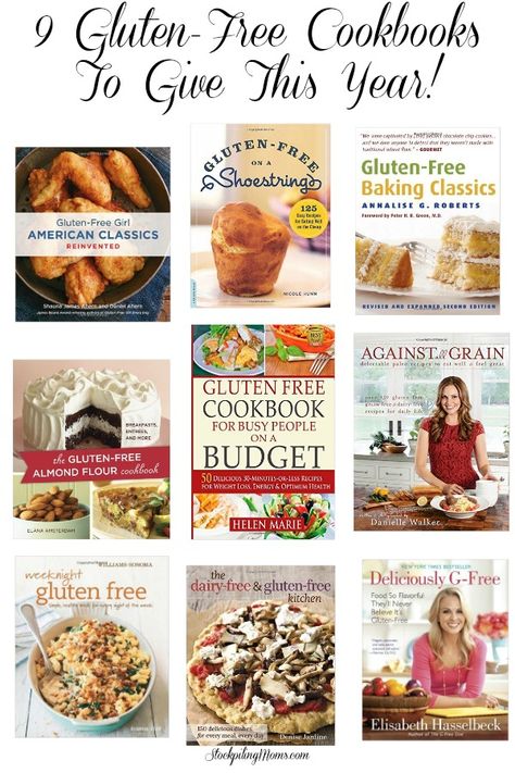 Gluten Free Cookbooks To Give This Year Christmas 2033, Gluten Free Cookbooks, Baking Book, Free Budget, Cook Books, Gluten Free Eating, Christmas 2023, Gluten Free Baking, Mean It