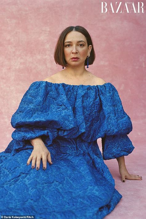 Enby Style, Maya Rudolph, Harpers Bazaar Magazine, Bazaar Magazine, Natasha Lyonne, Business Partners, Armani Beauty, Black Gown, Production Company