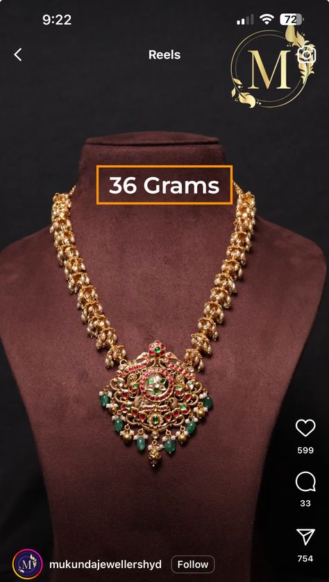 Emerald Design, Beads Haram, Heavy Jewellery, Gutta Pusalu, Jewelry Kids, New Gold Jewellery Designs, Antique Gold Jewelry Indian, Gold Jewellry, Modern Gold Jewelry