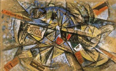 Carlo Carrà (It, 1881-1966) - Cavallo e cavaliere - 1915 Futurism Art, Bmw Art, Italian Art, Art Movement, Culture Art, Art History, Visual Art, Science, History