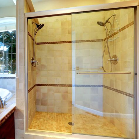 Shower Door Frames Can You Paint Shower Door Frame, Painting Shower Door Frame Black, Painting Metal Shower Frame, Paint Shower Door, Paint Shower Door Frame, Shower Door Frame, Gold Shower Door, Painting Appliances, Painting Shelves