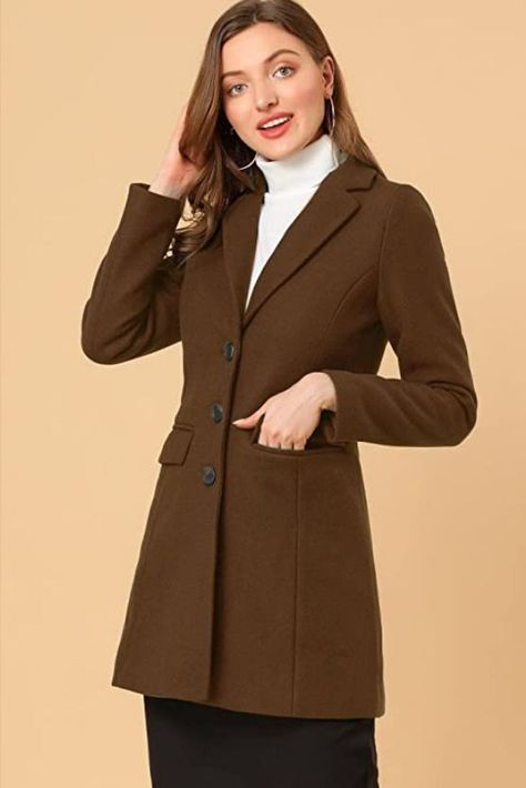 Women's Notched Lapel Single Breasted Outwear Winter Coat
winter outfits, winter outfits cold, winter fashion outfits 2022, autumn outfit, Fashion Outfits, casual winter outfits, leather leggings outfit, sweater dress outfit, winter jackets women, winter jacket, winter fits,cute winter outfits, ugly sweater ideas Single Breasted Coat Women, Black Jeans Outfit Fall, Winter Pea Coat, Leggings Outfit Fall, Leather Leggings Outfit, Outfits Cold, Jeans Outfit Fall, Sweater Ideas, Sweater Dress Outfit