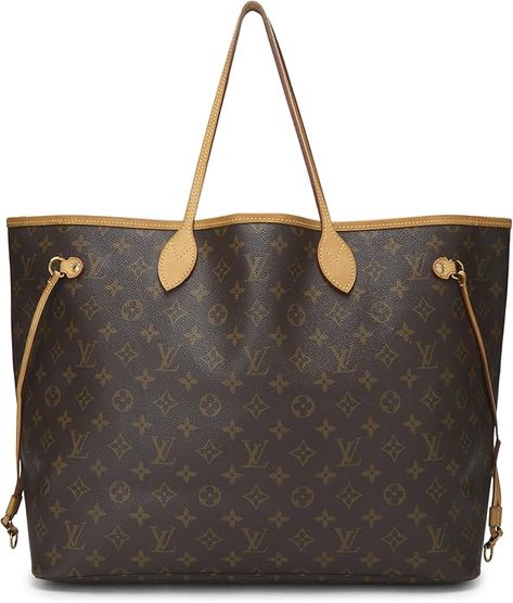 Amazon.com: Louis Vuitton, Pre-Loved Monogram Canvas Neverfull GM NM, Brown : Luxury Stores High End Handbags, Bag Boutique, Brown Luxury, Monogram Neverfull, Neverfull Gm, Luxury Bag, Lifestyle Trends, Modern Trend, Boutique Brands