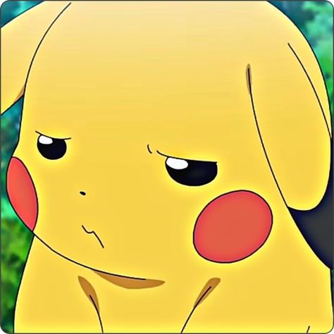 Pikachu Icon Cute, Pikachu Expressions, Pokémon Faces, Cursed Pokemon, Pikachu Icon, Pikachu Pfp, Pokemon Screencaps, Pokemon Pfp, Pikachu Cute