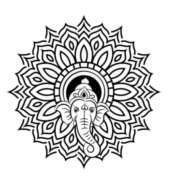 lord ganesha,shree ganesha,mandala art,shree,ganeshay,namah,hindu,god,ganesha,symbol,india,cultural,ganpati,hindusm,marathi,ganesh chaturthi,indian,logo,illustration,line art,brush stroke,line stroke,lord ganesha logo,outline,shree logo,shri logo,lord ganesha outline,floral elements,clip art,hindu wedding clip art,lord ganesha with mandala art,black color Ganesha Line Drawing, Ganesh Line Art, Lord Ganesha Mandala Art, Ganesha Outline, Lord Drawing, Ganesha Symbol, Ganesha Logo, Ganesha Mandala, Indian Logo