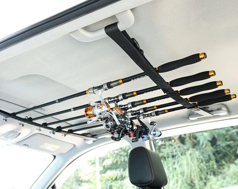 Car Fishing Rod Holder, Fishing Pole Rack, Fishing Rod Carrier, Fishing Pole Storage, Fishing Rod Stand, Fishing Cart, Fishing Pole Holder, Fishing Rod Accessories, Fishing Rod Storage