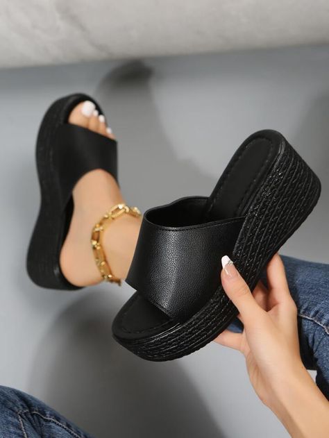 Stylish Black Women, Casual Shoes Women Sneakers, Coral Sandals, Pleaser Heels, Platform Wedges Shoes, Shoes Heels Classy, Versatile Shoes, Mid Heel Sandals, Womens Summer Shoes