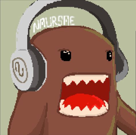 Domo Kun Fanart, Domo Painting, Domo Pixel Art, Domo Aesthetic, Domo Drawing, Domo Pfp, Domo Kun, Stickers Ideas, Journal Sketchbook