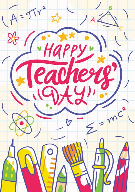 drawing flat teachers day vertical poster template#pikbest#Templates Teachers Day Poster Handmade, Teachers Day Photos, International Teachers Day, Teachers Day Drawing, Happy Teachers Day Card, Teachers Day Poster, Teachers Day Greetings, Teacher Images, Teacher Files