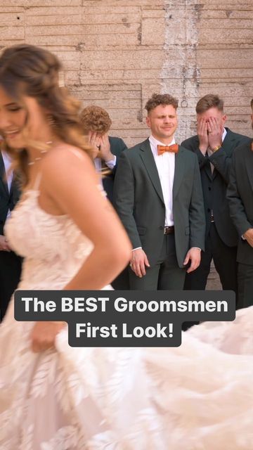 Jonathan Simons on Instagram: "Highly recommend having your Groomsmen hype you up for a First Look!" First Look With Groomsmen, First Look, On Instagram, Quick Saves, Instagram