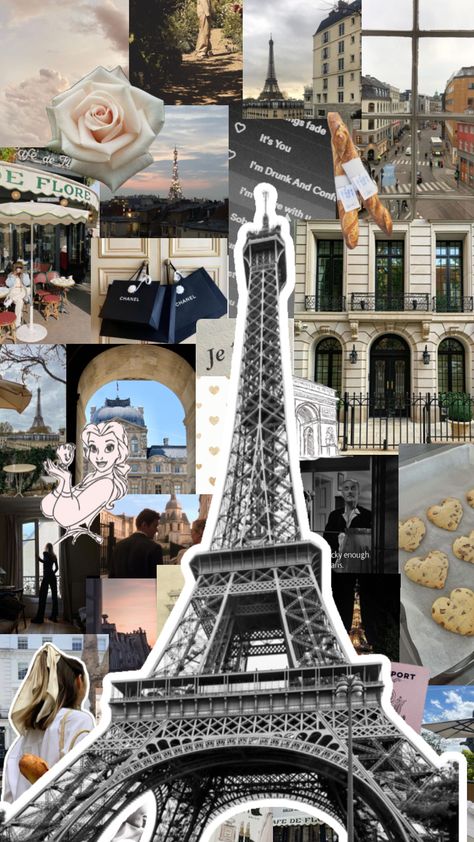 the travel destinations series ; Pt 1- Paris #paris Torre Eiffel Aesthetic, Paris Wallpaper Aesthetic, Paris Wallpaper Iphone, Paris Aesthetic Wallpaper, Eiffel Tower Aesthetic, Paris Background, Paris Collage, Flying Airplane, Wal Paper