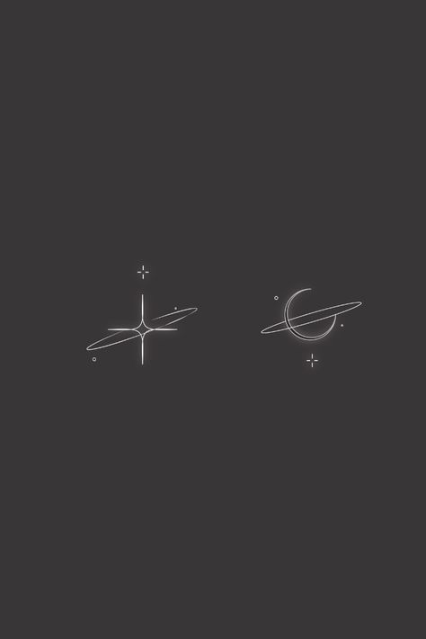 Universe Line Tattoo, Simple Astronomy Tattoo, Fine Line Cosmic Tattoo, Univers Tattoo Galaxies, Space Dust Tattoo, 4 Pointed Star Tattoo, Fallen Star Tattoo, Supernova Tattoo Ideas, Space Fine Line Tattoo