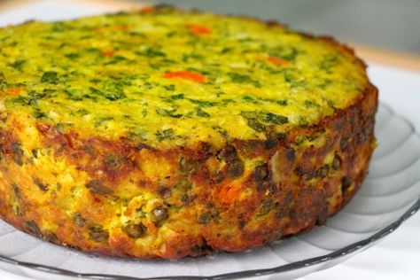 Traditional Quiche, Arabisk Mad, Lottery Winning, Tunisian Food, Tasty Vegetarian Recipes, Quiche Recipes, Piece Of Art, Veggie Dishes, Passover