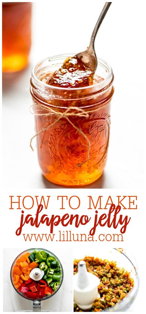 Jalepeno Jelly Canning, Jalapeño Pepper Jelly Recipe, Spicy Grape Jelly, Jalapeno Jelly Recipe, Hot Pepper Jelly Recipe, Jalapeno Jelly Recipes, Jalapeño Jelly, Pepper Jelly Recipe, Jalapeno Pepper Jelly