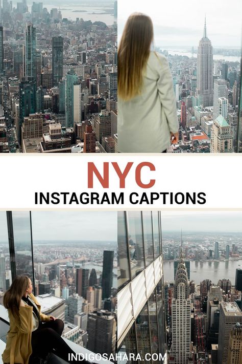 nyc instagram captions Nyc Instagram Captions, The Edge Nyc, Instagram Captions Cute, New York Quotes, New York City Pictures, Nyc Instagram, Instagram New York, Ny Trip, Travel Captions