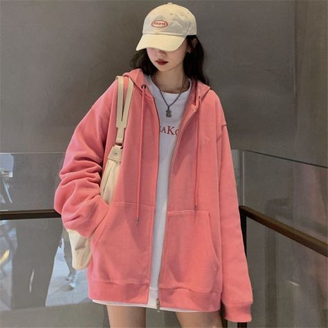 Ash Beige, Grey Roses, Red Long Sleeve, Zipper Hoodie, Oversized Sweatshirt, Pink Gray, Woman Colour, Long Sleeve Hoodie, Pink Grey