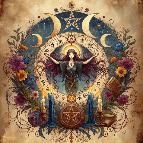 The Wiccan Rede Explained: Principles and Practices https://witchcraftforbeginners.com/the-wiccan-rede-explained-principles-and-practices/ Pagan Art Witchcraft, Wiccan Rede, Witch Wallpaper, Pagan Spirituality, Witch Rituals, Traditional Witchcraft, Postal Vintage, Work Fun, Celtic Goddess