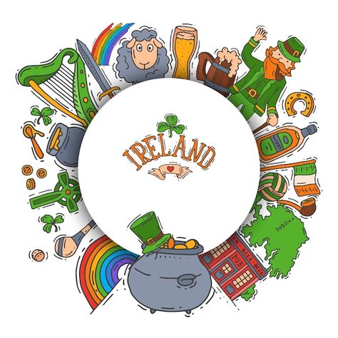 Saint Patricks Day Art, Irish Symbols, Beer Pub, Irish Pub, Saint Patrick's Day, Dublin Ireland, Instagram Highlight Icons, India Art, St Patrick’s Day