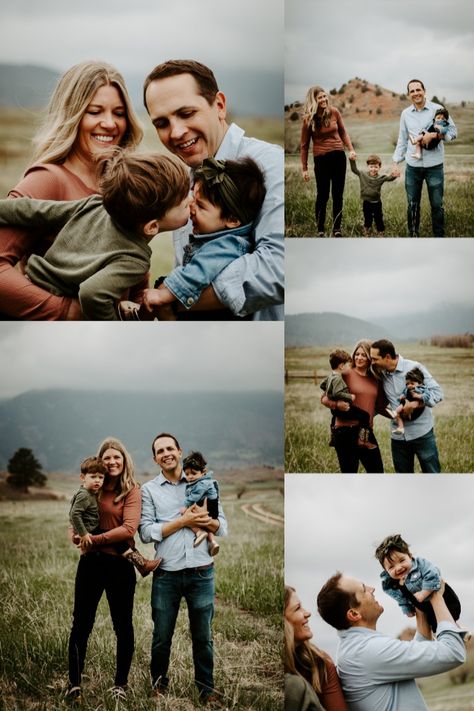 Cloudy Day Family Photoshoot, Cloudy Family Photoshoot, Cloudy Day Photoshoot, Cloudy Day Photography, Cloudy Photoshoot, Large Family Pictures, Rainy Photoshoot, Desert Photos, Photography Reference