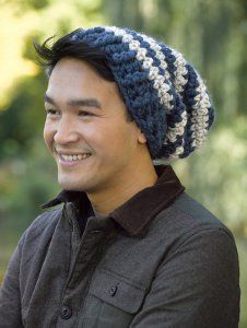 Thick and Quick Crochet Hat | AllFreeCrochet.com Basic Crochet Hat, Mens Crochet Beanie, Crochet For Men, Crochet Mens Hat, Crochet Men, Lion Brand Wool Ease, Crochet Hat Patterns, Crochet Beanies, Crocheted Hat