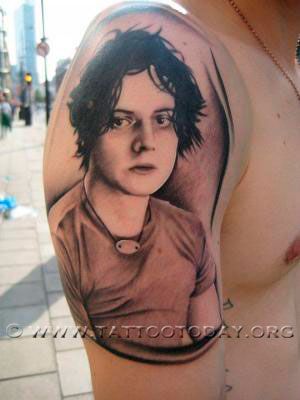 Jack White tattoo. Tattoo Arm, Jack White, White Tattoo, Rock Star, Arm Tattoo, Portrait Tattoo, Tattoo Ideas, Interview, Google Search