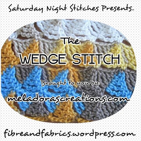 Wedge stitch video tutorial Wedge Stitch Crochet, Stitch Crochet, Cozy Blankets, Saturday Night, Crochet Tutorial, Video Tutorial, Feel Like, Blankets, Blog Post