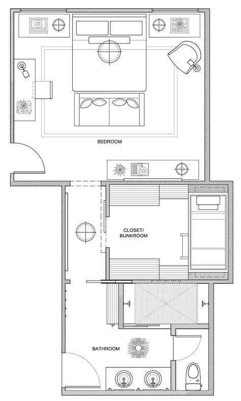 Guest Room Dimensions, Master Suite Design Layout, Bedroom Layout Master, Guest Bedroom Floor Plan, Suite Bedroom Design, En Suite Floor Plan, Master Room Design Ideas, Bedroom With Sitting Room Master Suite, Guest Room Suite