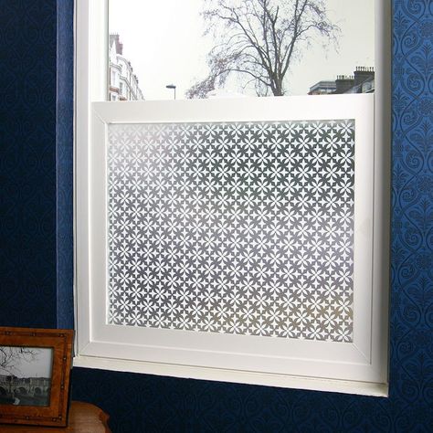 Can You Get Away With A Partial Kitchen Remodel - laurel home - love this idea for a quick window privacy solution that's great looking Shower Privacy, Contemporary Windows, Privacy Window Film, Window In Shower, Privacy Window, Decorative Window Film, Privacy Film, Window Film Privacy, Window Privacy