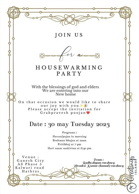 Christian House Warming Invitations, Housewarming Invitation Ideas, Housewarming Invitation Wording, Housewarming Invitation Cards, Housewarming Invitation Templates, Christian House, Housewarming Invitation, Housewarming Party Invitations, House Warming Ceremony