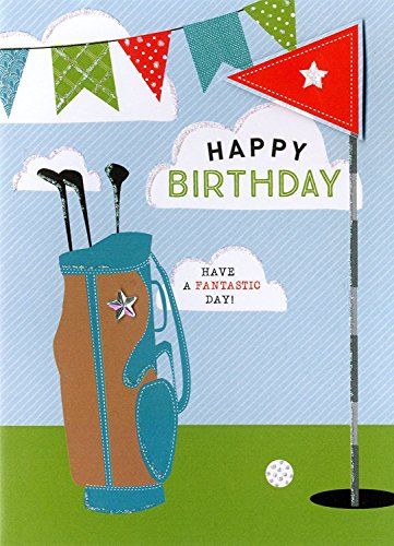 Happy Birthday Golf Greeting Card Second Nature Yours Tru... #affiliate Happy Birthday Godson, Happy Birthday Golf, Birthday Brother In Law, Golf Birthday Gifts, Birthday Golf, Golf Birthday Cards, Birthday Wishes For Him, Golf Birthday Party, Golf Birthday