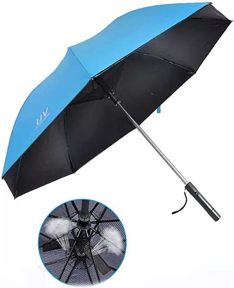 Summer Umbrella, Solar Umbrella, Golf Umbrella, Art Work, Uv Protection, Umbrella, Built In, Spray, Golf