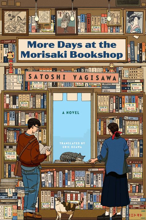 More Days at the Morisaki Bookshop by Satoshi Yagisawa | Goodreads Days At Morisaki Bookshop, Book Covers Front And Back, Library Japan, Japan Travel Destinations, Thought Daughter, Book Shop, Book List, Community Group, Japan Travel