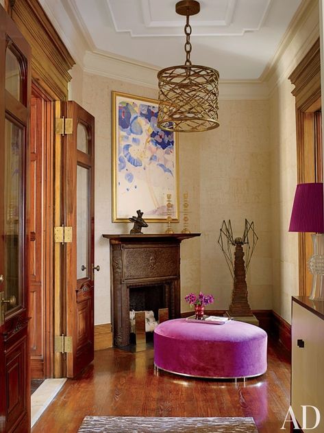 Apartment Entrance Design, Jamie Drake, Upper West Side Apartment, New York City Buildings, Apartment Entrance, Trendy Apartment, Manhattan Apartment, Entrance Design, Gilded Age