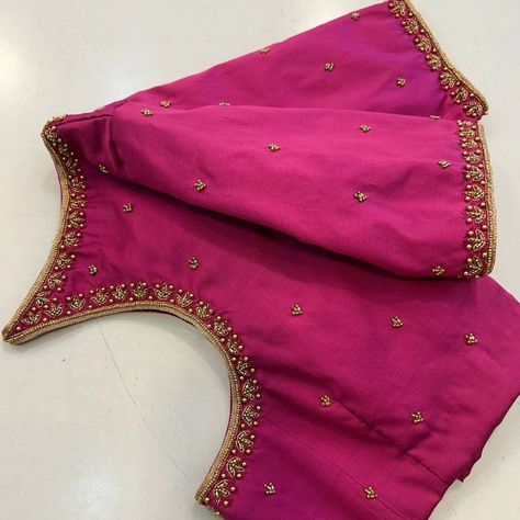 Dm@96404 90158 Designer maggam work blouse Fabric: Halfpattu /Rawsilk Dispatch: 3days Price 1000unstiched 1550stitched Colours and sizes can be customised accordingly Boat Neck Work Blouse Designs, Boat Neck Maggam Work Designs, Boat Neck Maggam Work Blouses, Boat Neck Aari Work Blouse Designs, Simple Maggam Work Blouses Latest, Latest Aari Work Blouse Designs, Simple Maggam Work Designs, Simple Maggam Work Blouses, Latest Bridal Blouse Designs